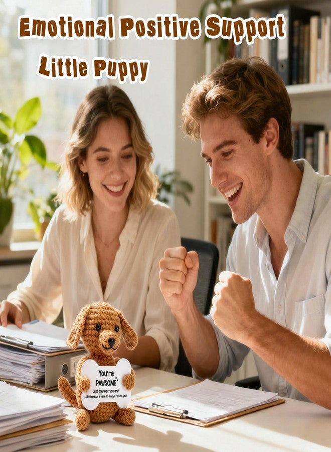Wilbrea Funny Dog Gifts for Women Men Girls Boys, Christmas Stocking Stuffers White Elephant Gifts Birthday Presents, Cute Stuff Cool Things Mini Animals, Small Puppy Dog Ornament Desk Decor Accessories - Image 4
